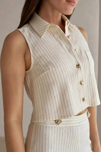 Hevron - Katja Sleeveless Top