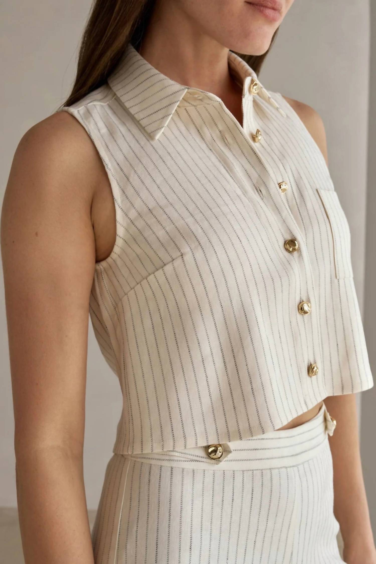 Hevron - Katja Sleeveless Top