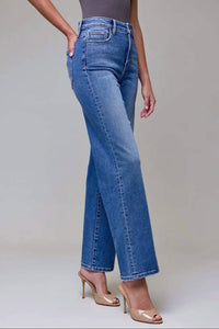 Hidden - Ella Classic High Wait Straight Leg Jeans