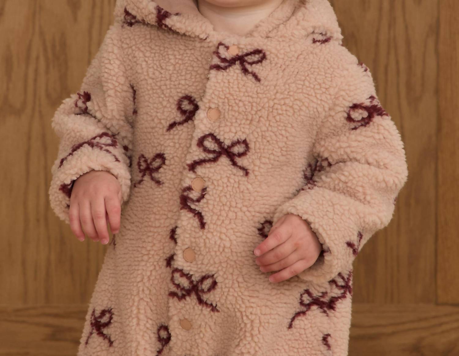 Rylee + Cru - Kids' Bows Fleece Jumpsuit