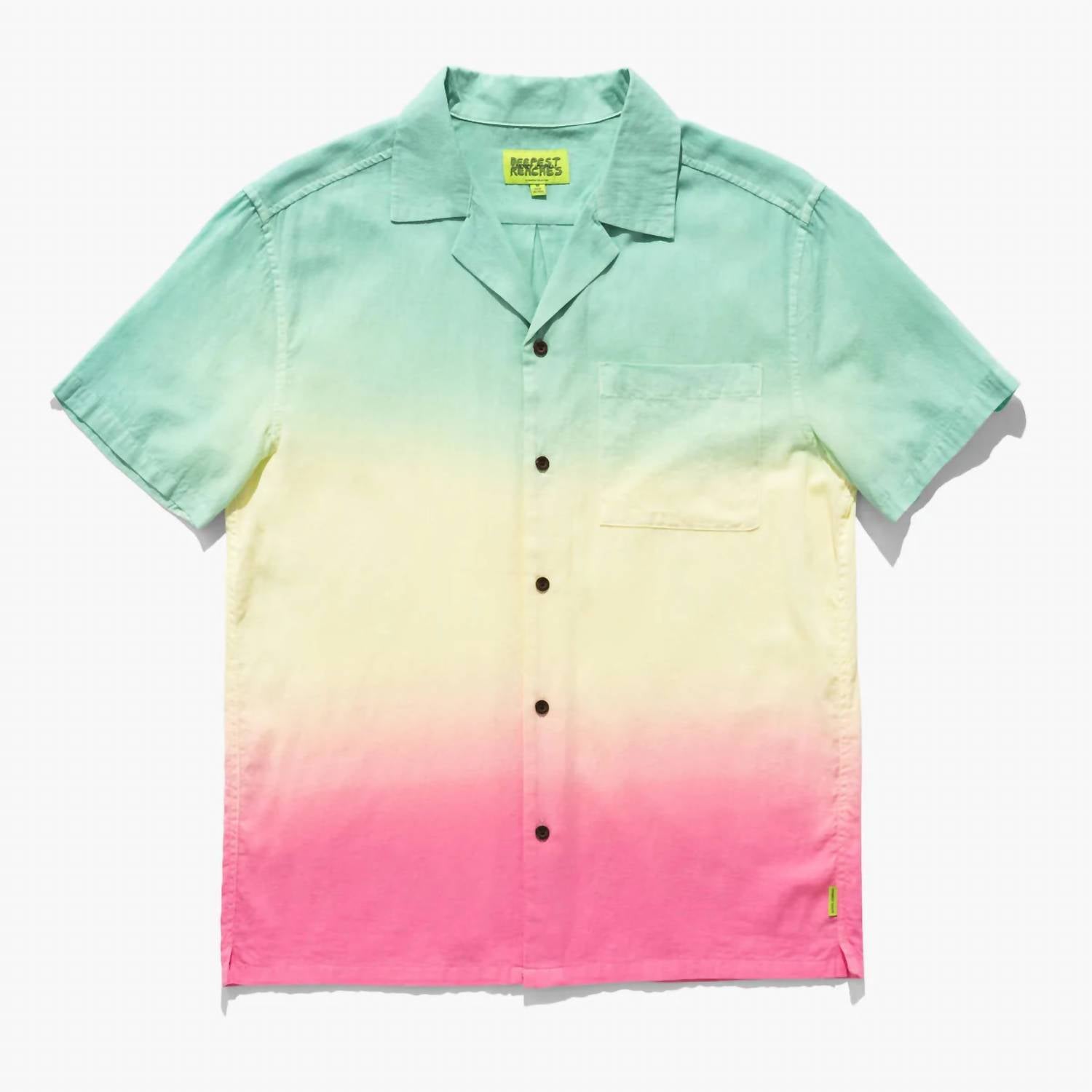 Banks Journal - Deepest Reaches Fade Short Sleeve Shirt