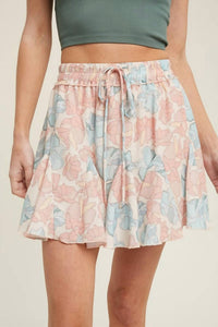 Wishlist - Floral Tiered Skirt