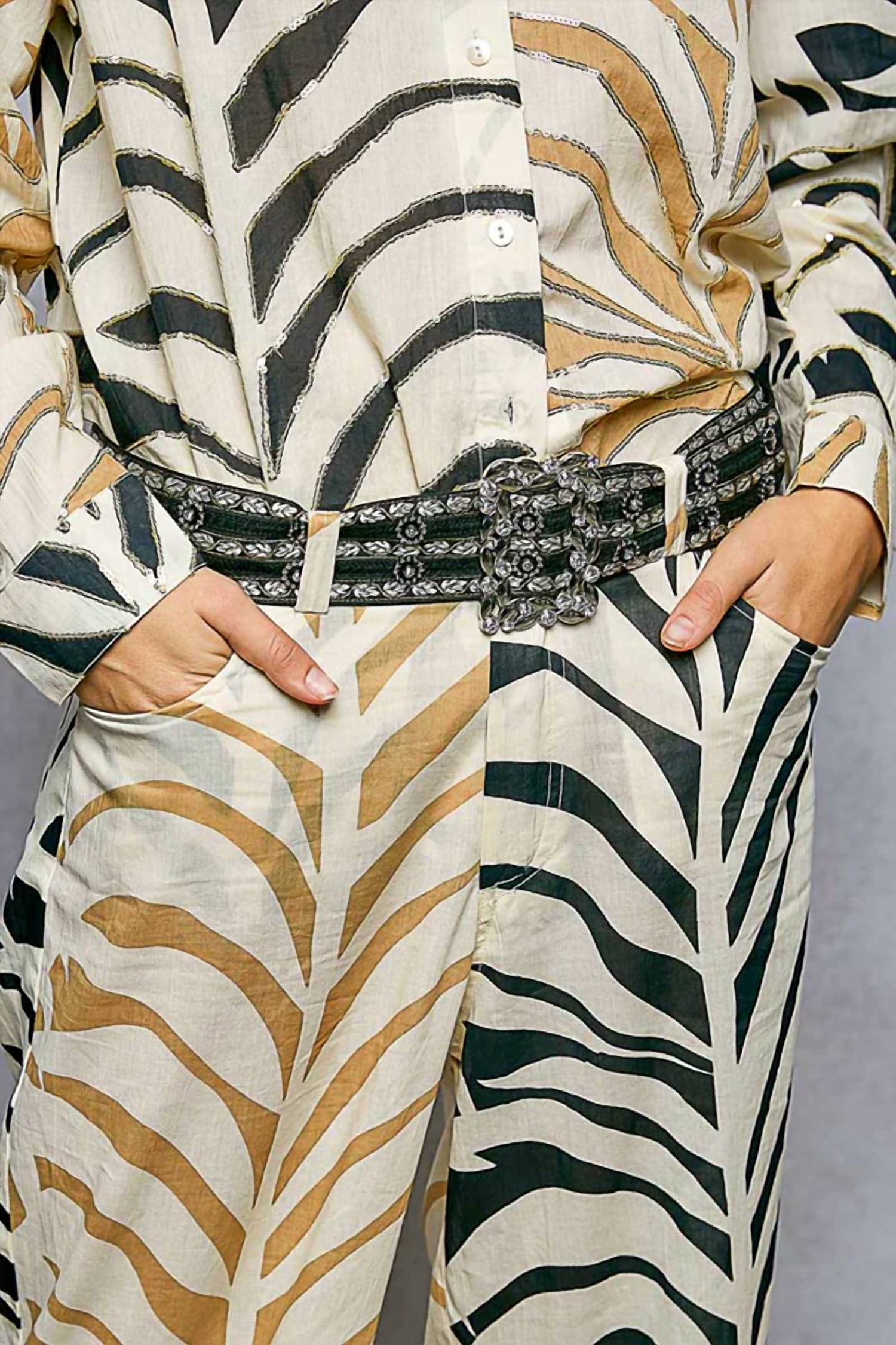 Pol - Women's Rhine stitched Belt