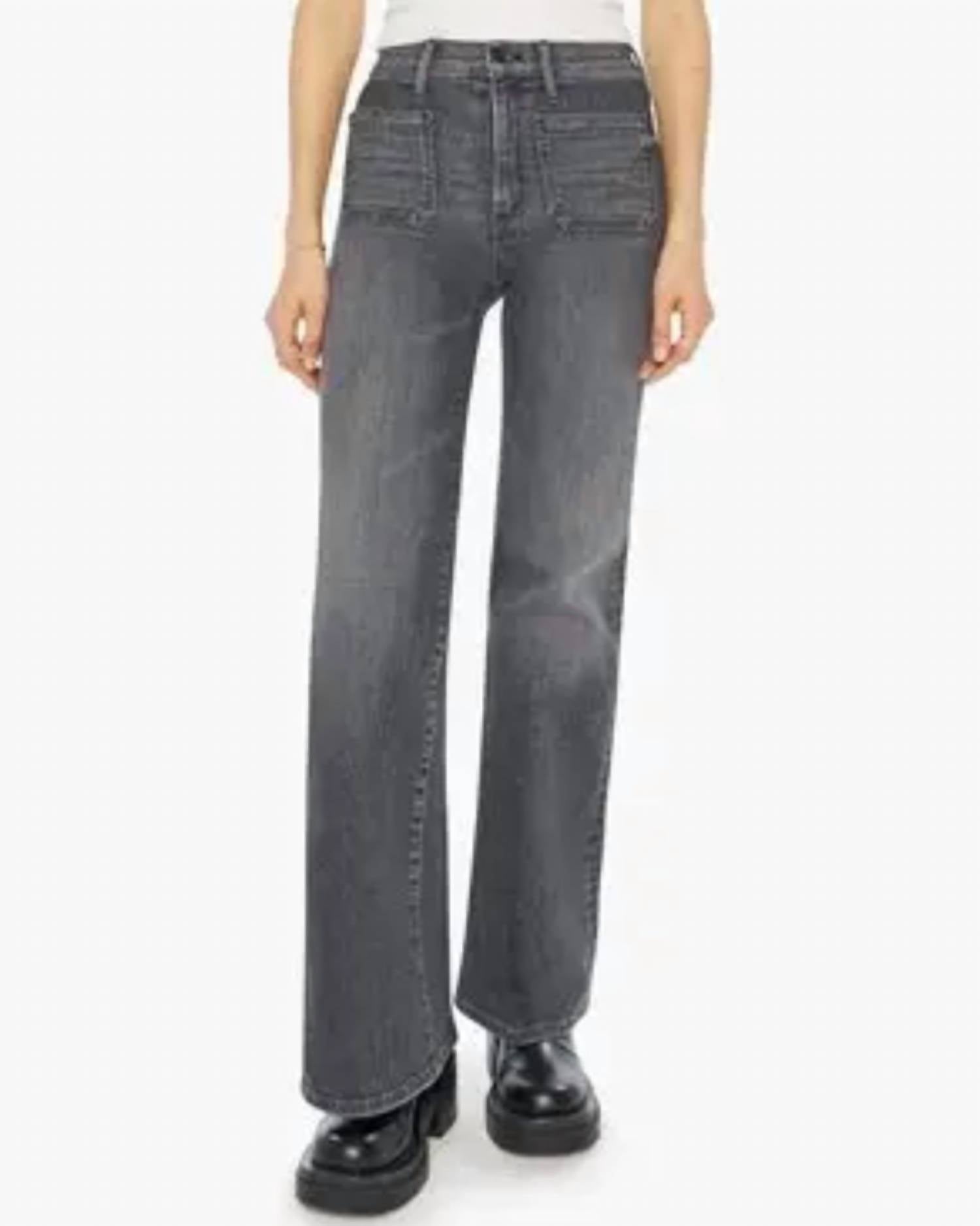 Mother - Patch Pocket Twister Sneak-Up Jeans