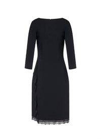 Alberta Ferretti - Cady Long Sleeve Knee Length Dress