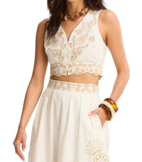Allison New York - Jenny Crop Tank Top