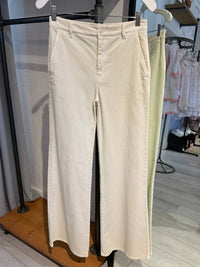 Nili Lotan - Women's Anna Corduroy High-rise Wide Leg Pants