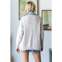 Veveret - Knit Body Layerd Jacket