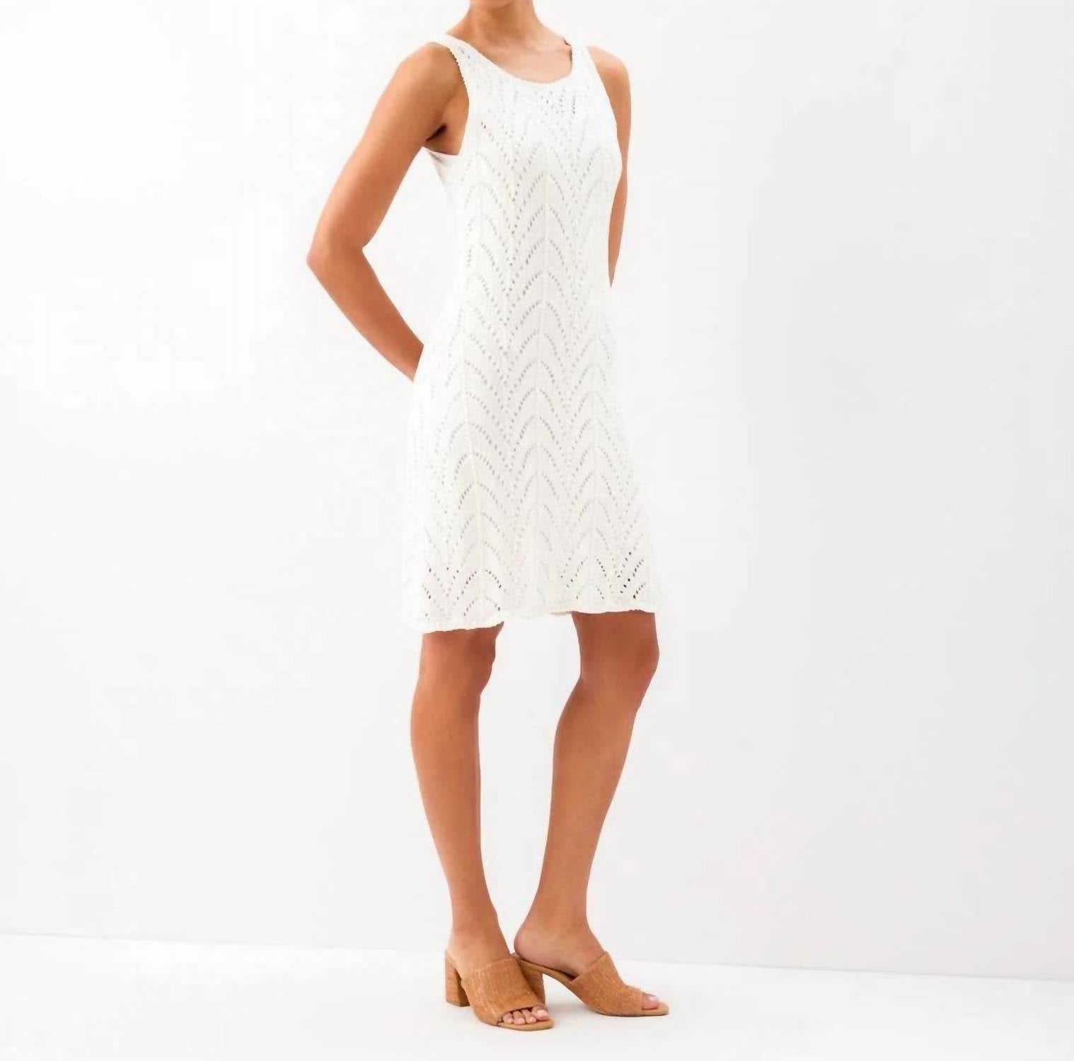 Karen Kane - Sleeveless Crochet Dress