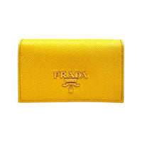 Prada - Women's Saffiano Leather Card Case Wallet