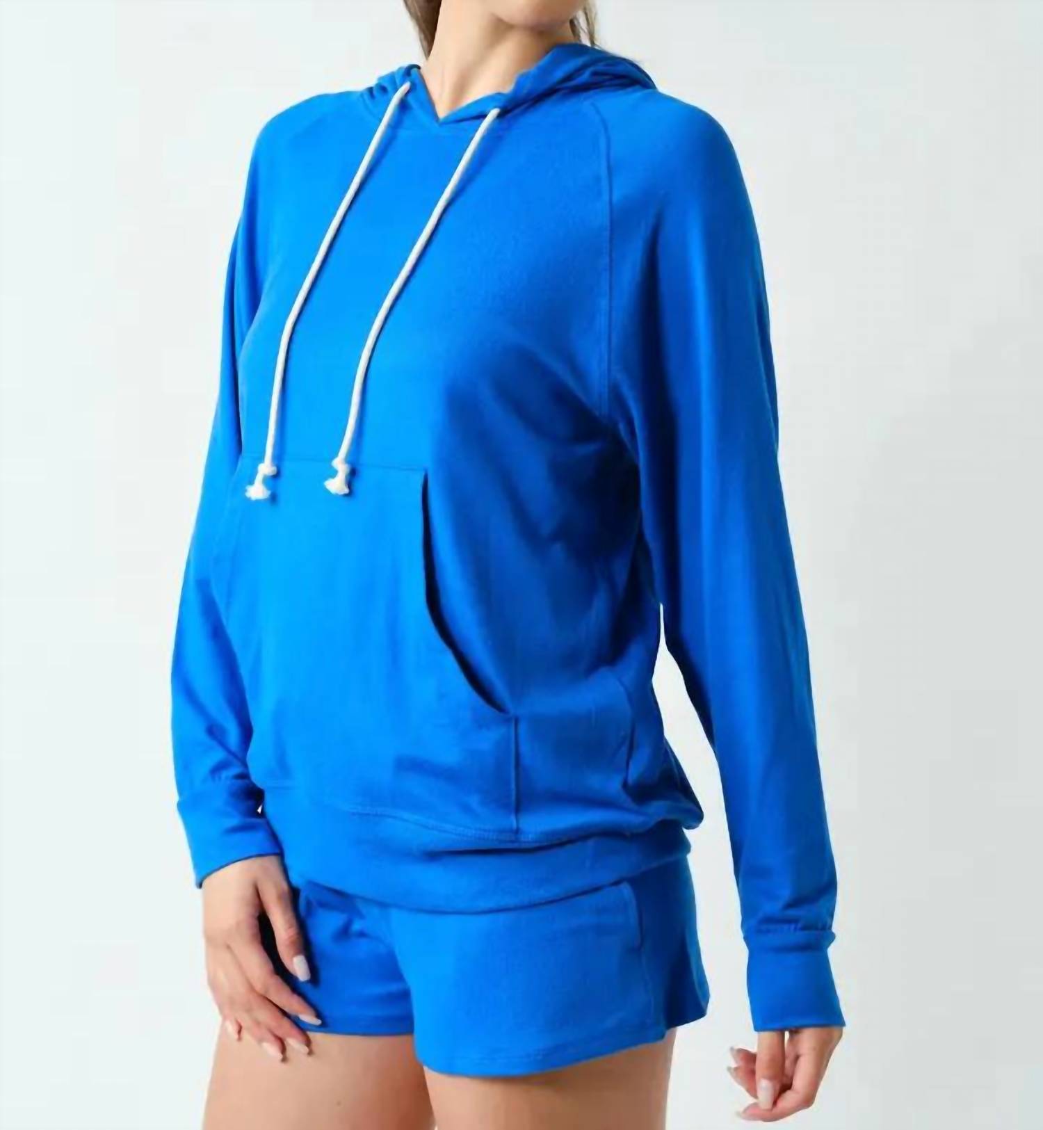 Mono B - Lightweight Brushed Hacci Hoodie