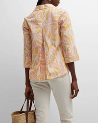 Finley - Sunshine Scroll Swing Top