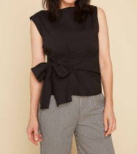 Renuar - Sleeveless Tie Top