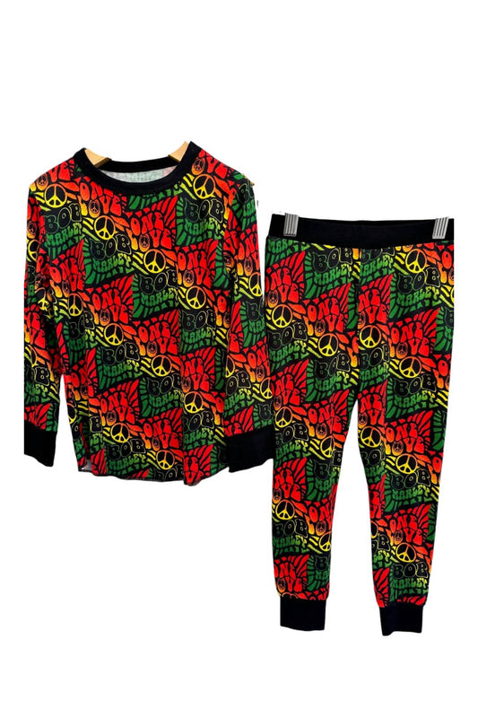 Rowdy Sprout - Kid's Bob Marley Bamboo Pajama Set