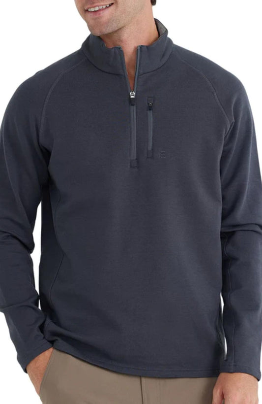 Men's Bamboo Heritage Fleece Quarter Zip