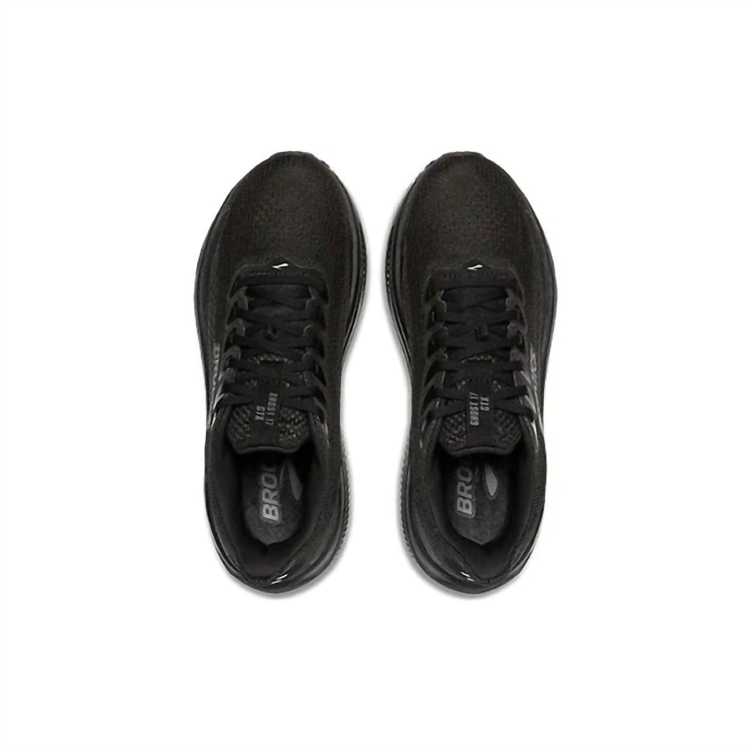 BROOKS Women's Ghost 17 Shoe in black black ebony - women's shoe - alternate view