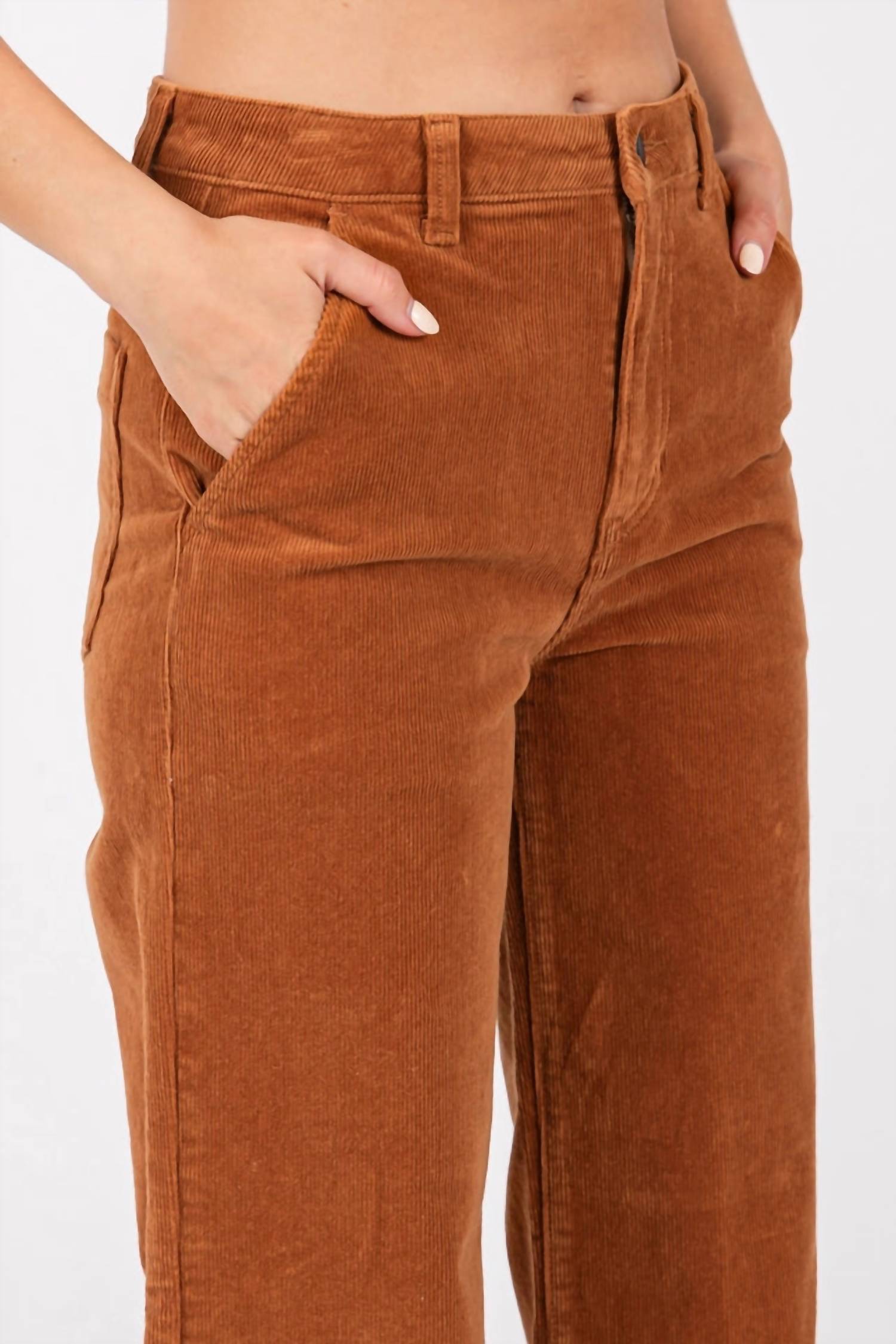 Letter To Juliet - Women's Bentley Street Wide Leg Corduroy Trouser