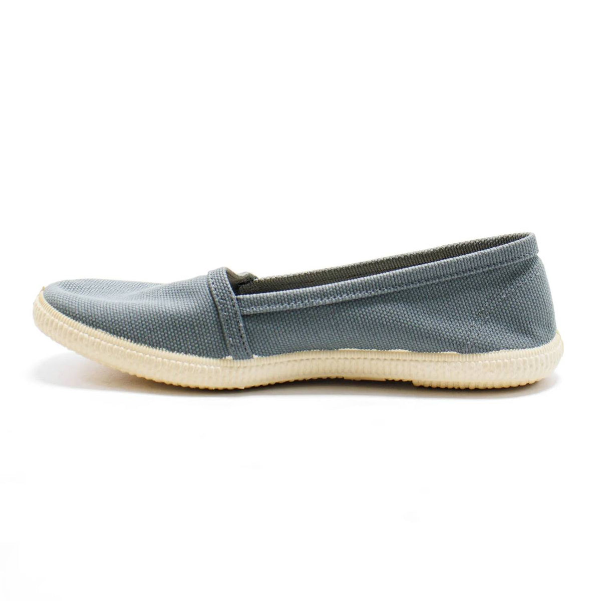 Victoria - Women's Slip On Cotton Flat Shoes