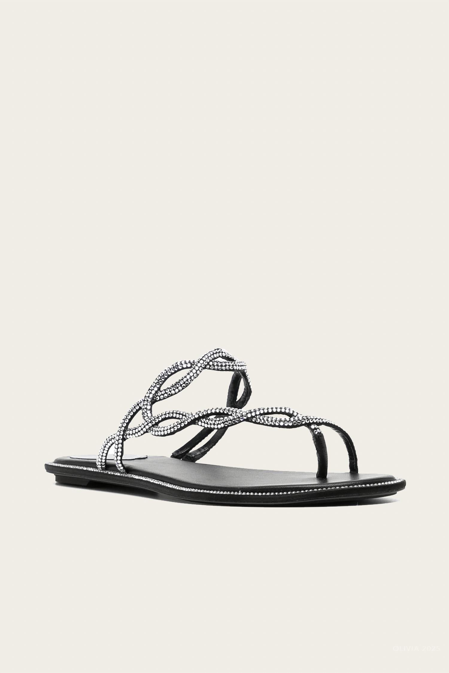 Rene Caovilla - Women's Braid Flat Sandals