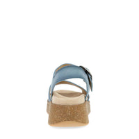 dansko Women's Bianca Ankle Strap Sandal in blue - women's sandal - detail view