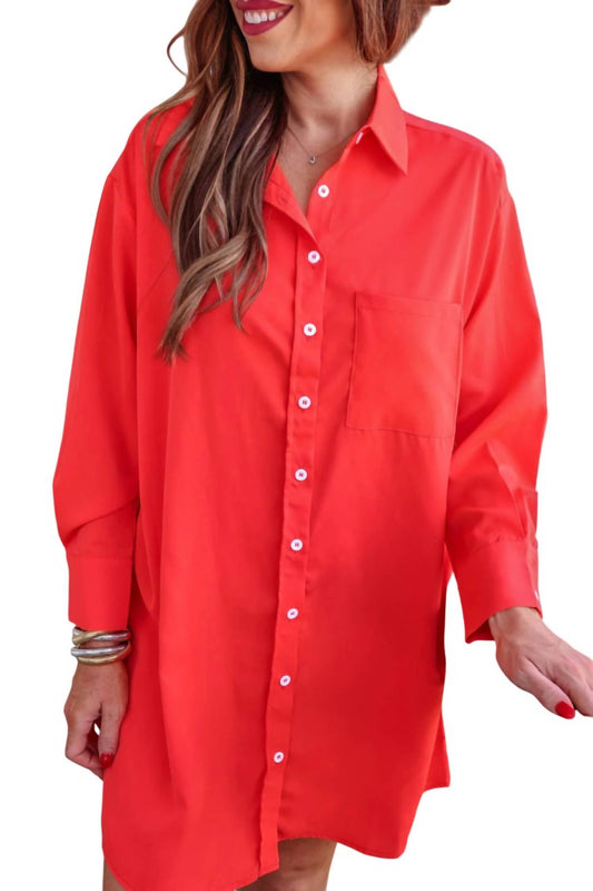 Jess Lea - Tristan button up shirt dress