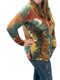 Honeyme - Southwest Tie Dye Hoodie