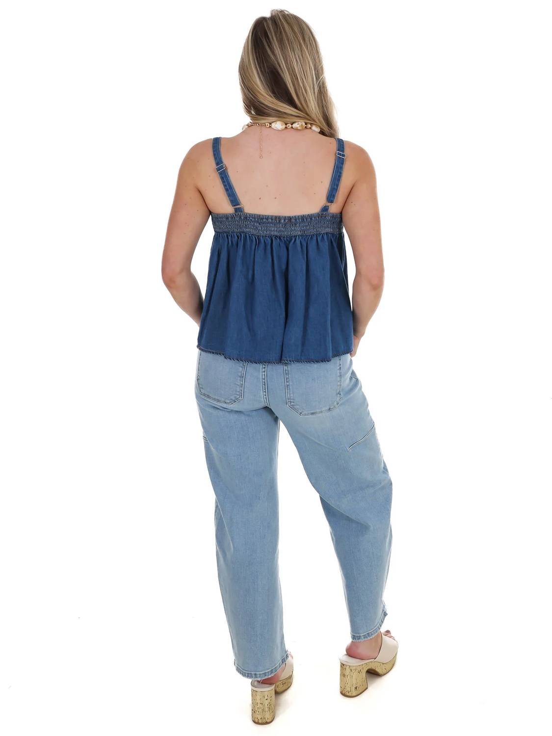 Flying Tomato - Women's Unwritten Denim Top
