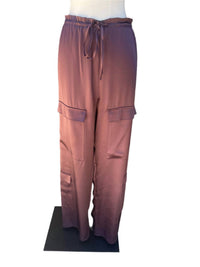 Lapointe - Satin Drawstring Cargo Pant