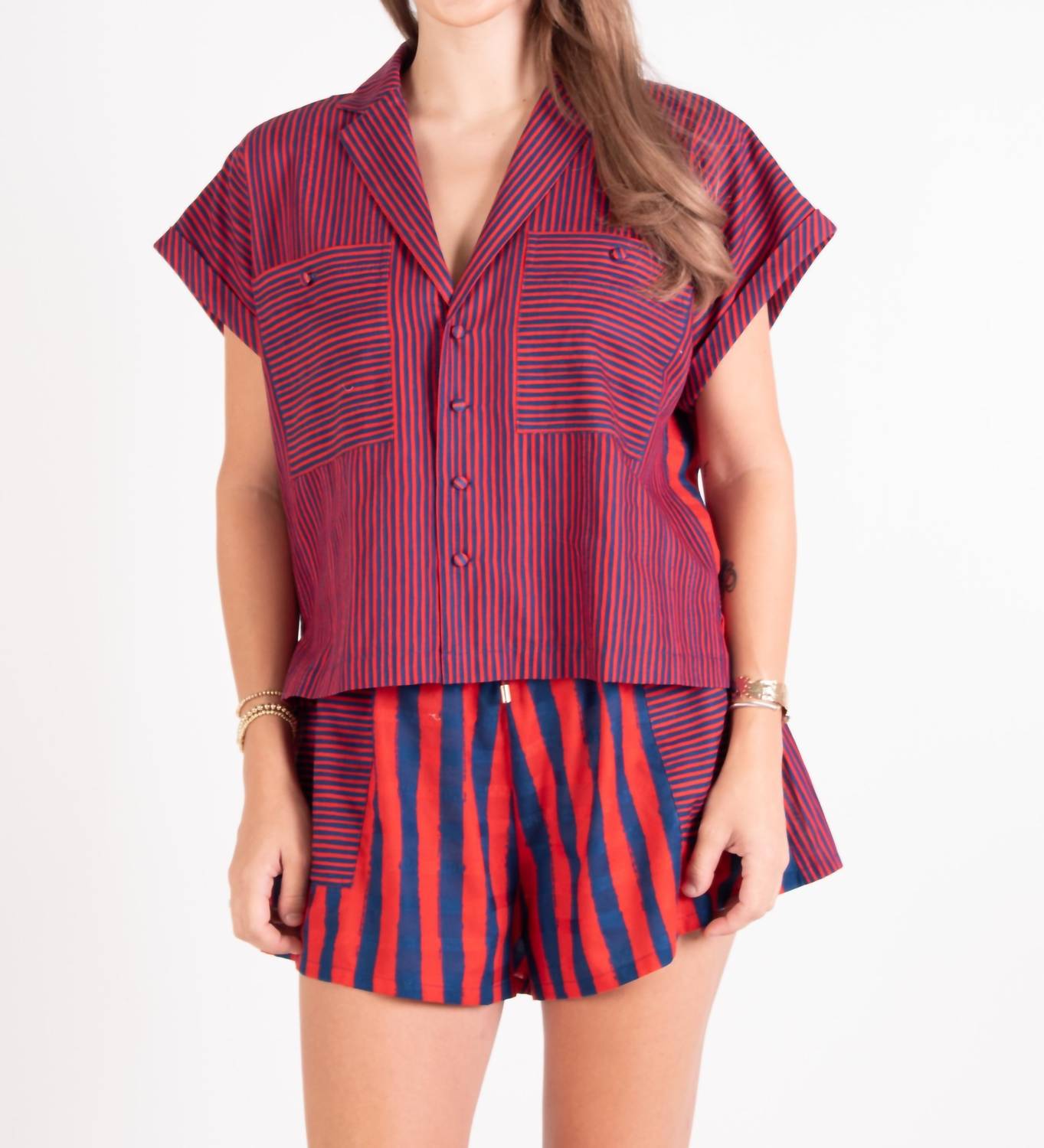 Emily Mccarthy - Luna stripe top