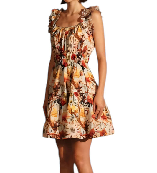 Ranna Gill - Celine Ruffle Mini Dress