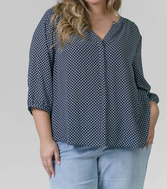 Nydj - Pintuck Blouse - Plus