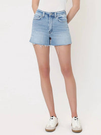 Vervet By Flying Monkey - Distressed A-line Shorts