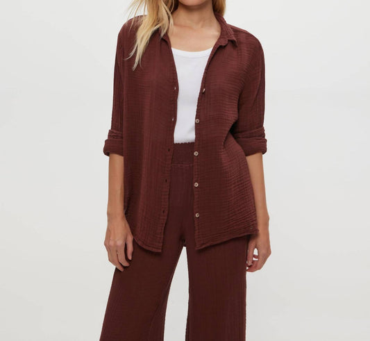 Michael Stars - Leo Gauze Button Down Shirt