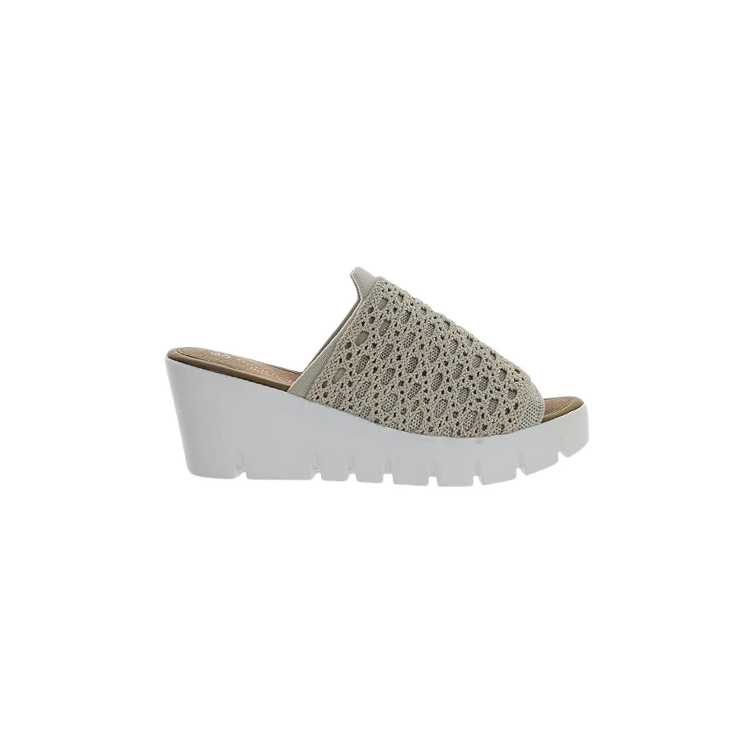 Bernie Mev - Women's Venti Crochet Wedge Sandal