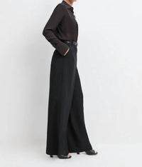 Favorite Daughter The Power Play Pant in black - women's pants - detail view