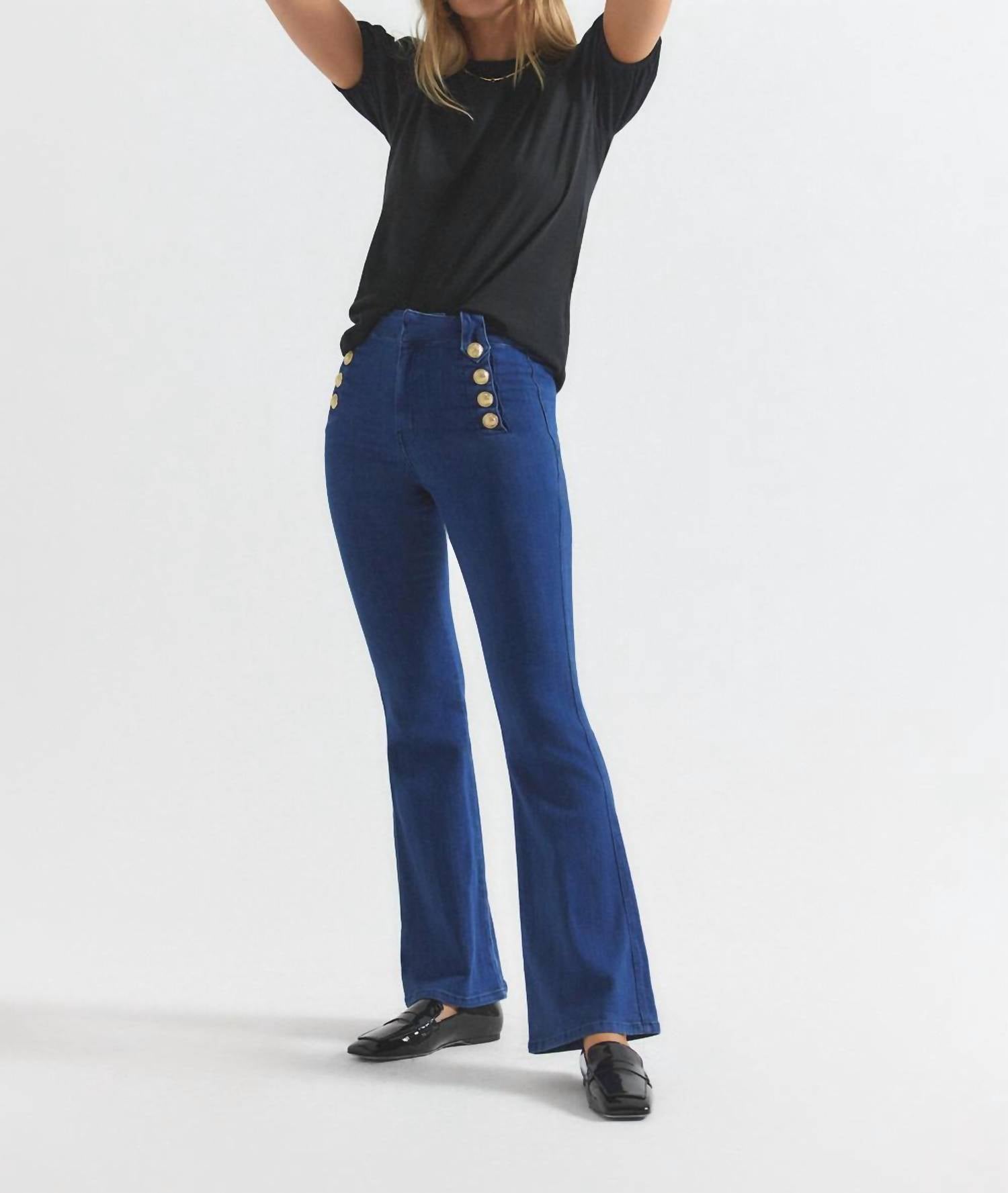 Derek Lam 10 Crosby - Robertson Flare Jeans