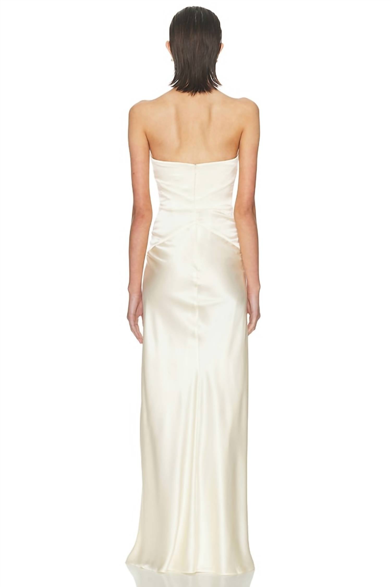 Helsa - The Silk Faye Dress