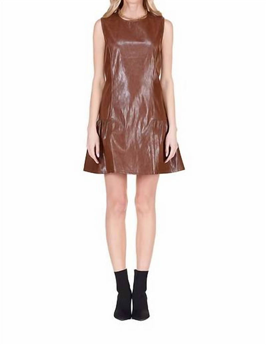 Joy Joy - Flounced Hem Sleeveless Dress