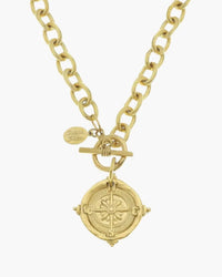 Susan Shaw - Women's Compass Toggle Necklace