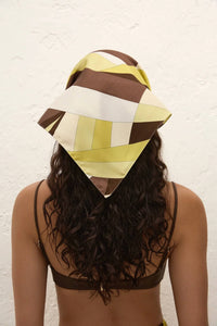 Faithfull The Brand - Soleil Geometric Head Scarf