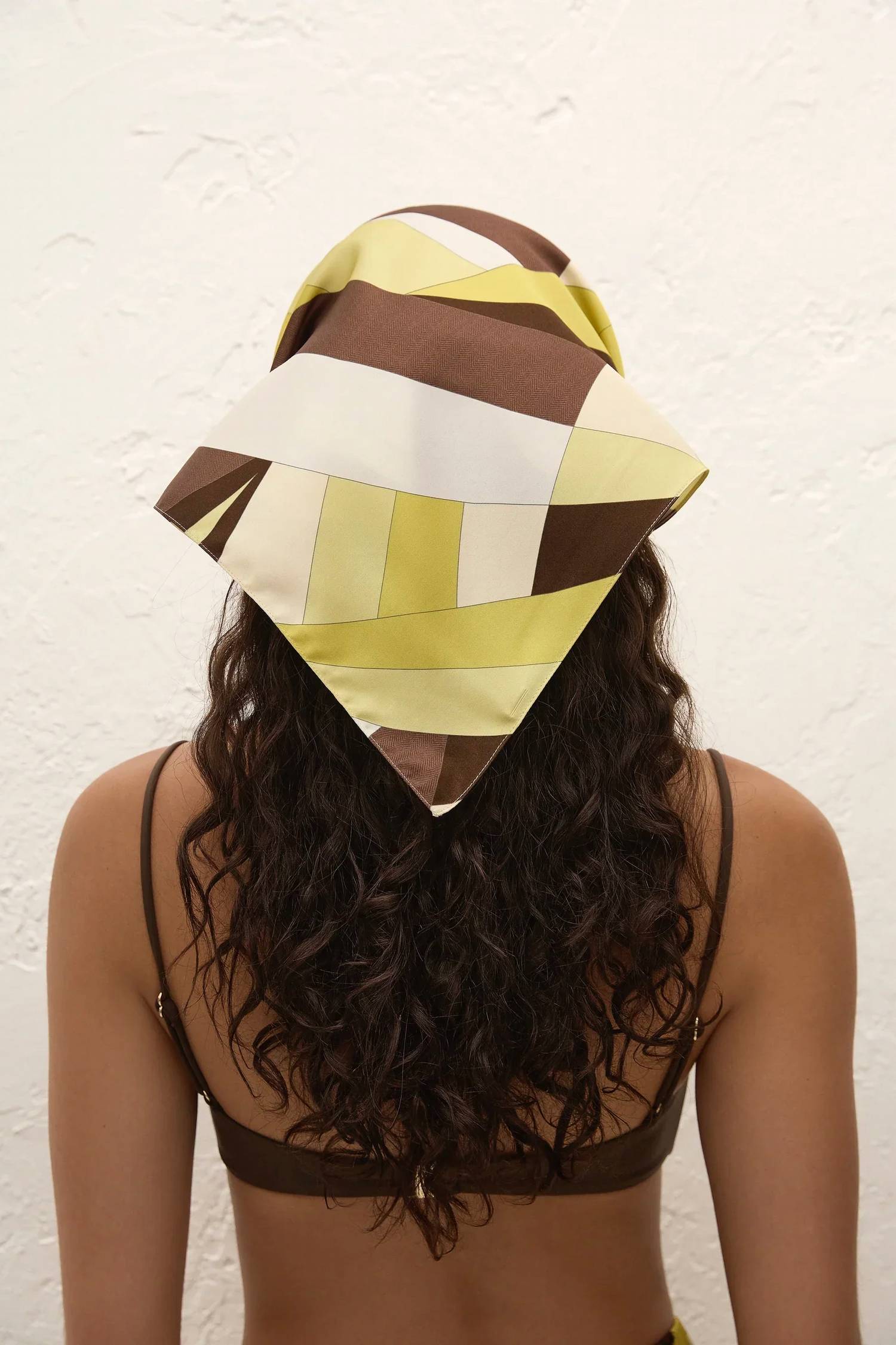 Faithfull The Brand - Soleil Geometric Head Scarf