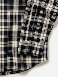 Taylor Stitch Jack Shirt in coal plaid waffle - men's shirt - view 4