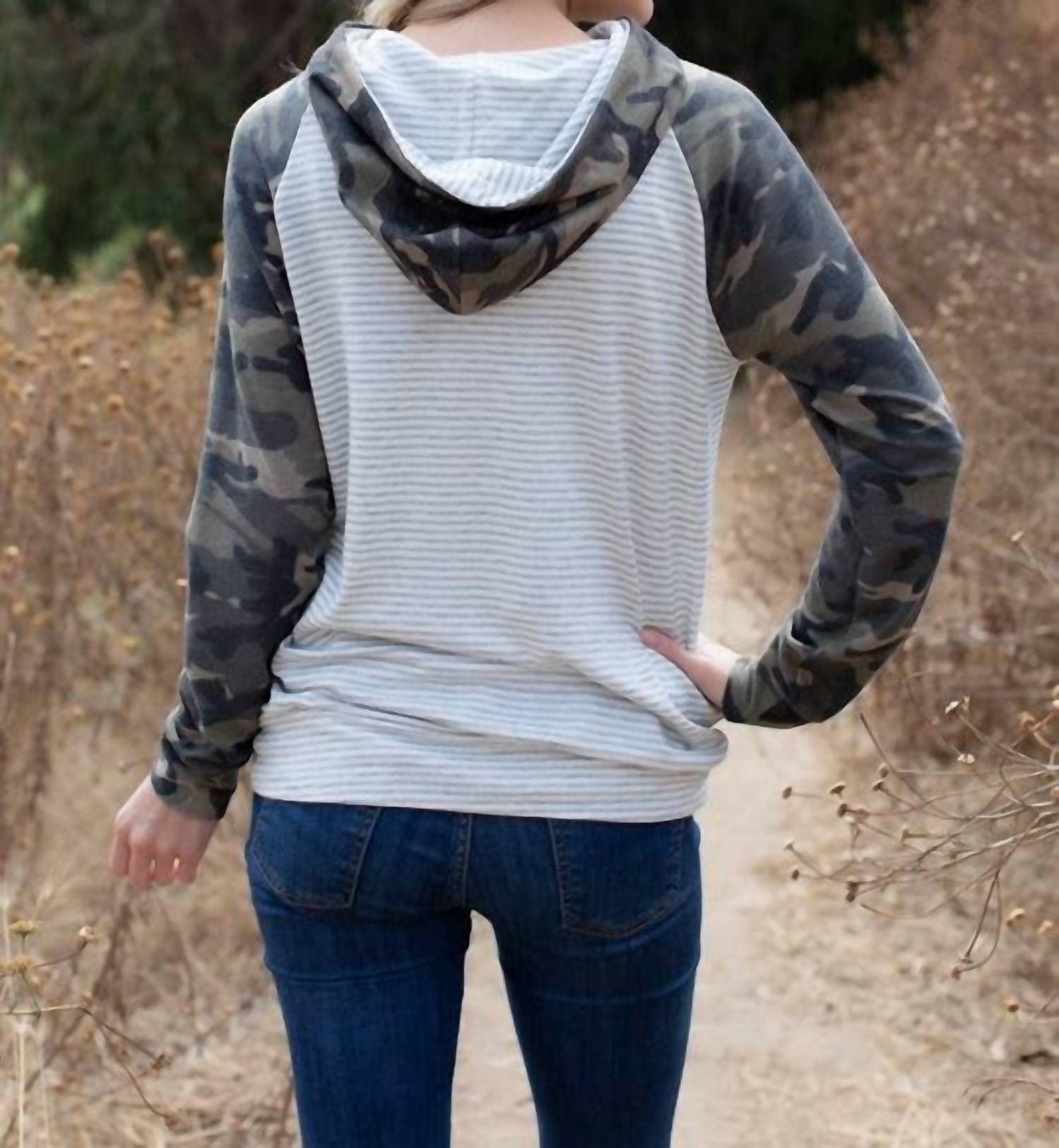 Heimish Usa - Healther Stripe Hoodie