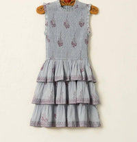 Alix Of Bohemia - Caeli Pansy Sky Dress