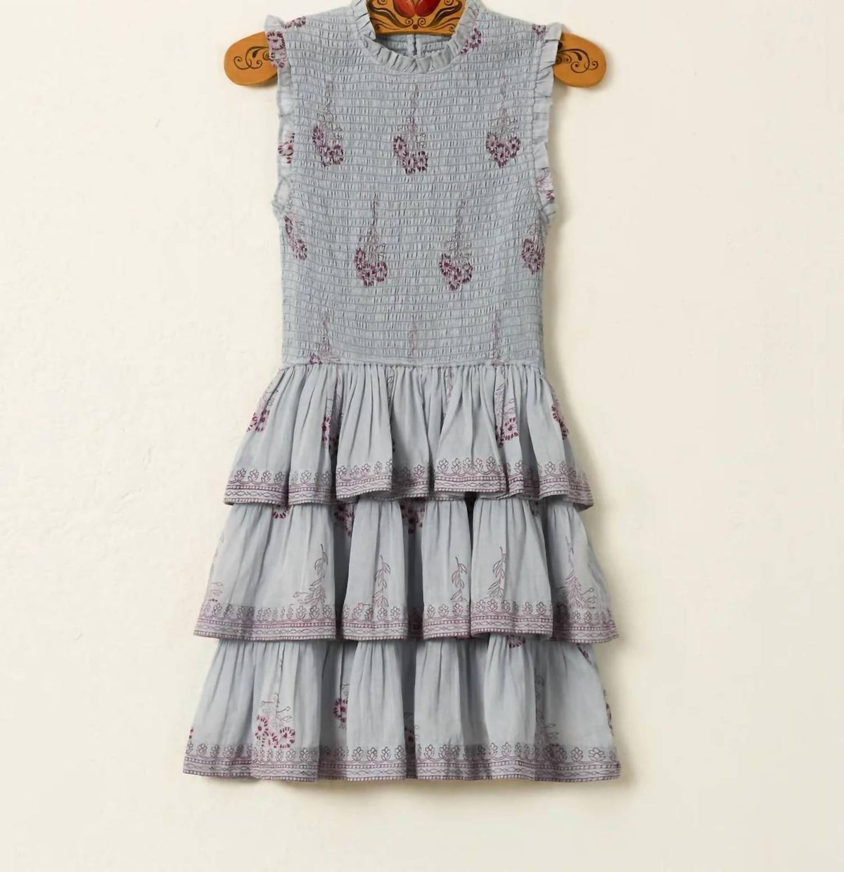 Alix Of Bohemia - Caeli Pansy Sky Dress