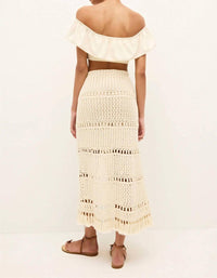 Marie Oliver Petra Skirt in vesper - women's skirt - alternate view