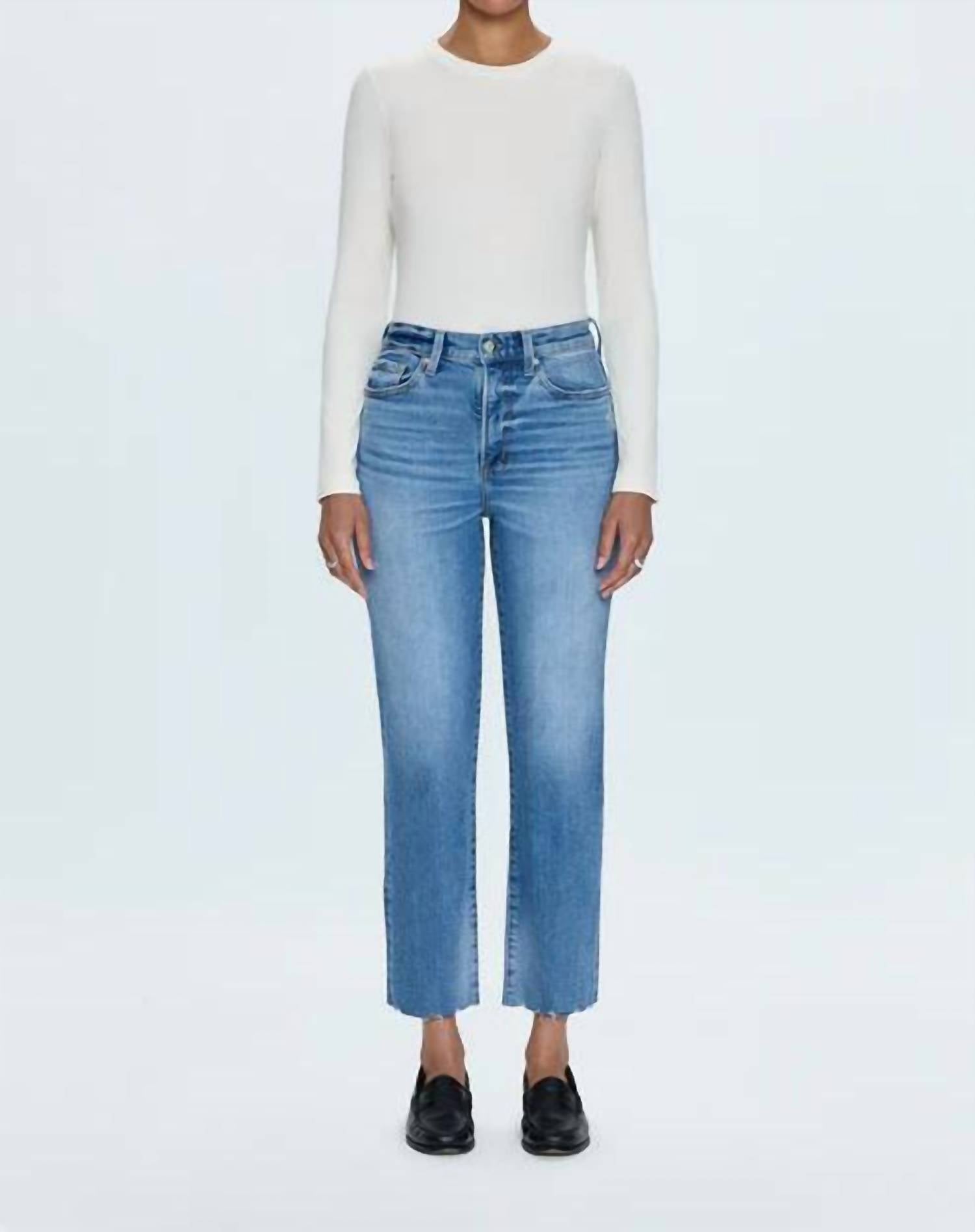 Pistola - Women's Charlie High Rise Straight Jean