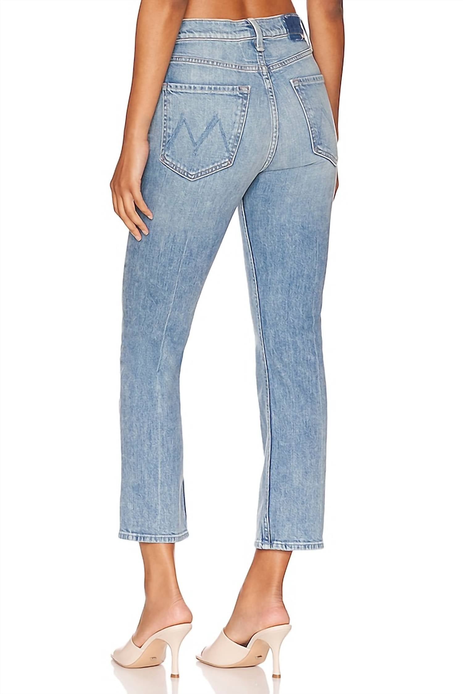 Mother - High Waisted Rider Ankle Jeans