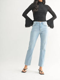 Jbd. - Cut Off Cropped Straight Jean