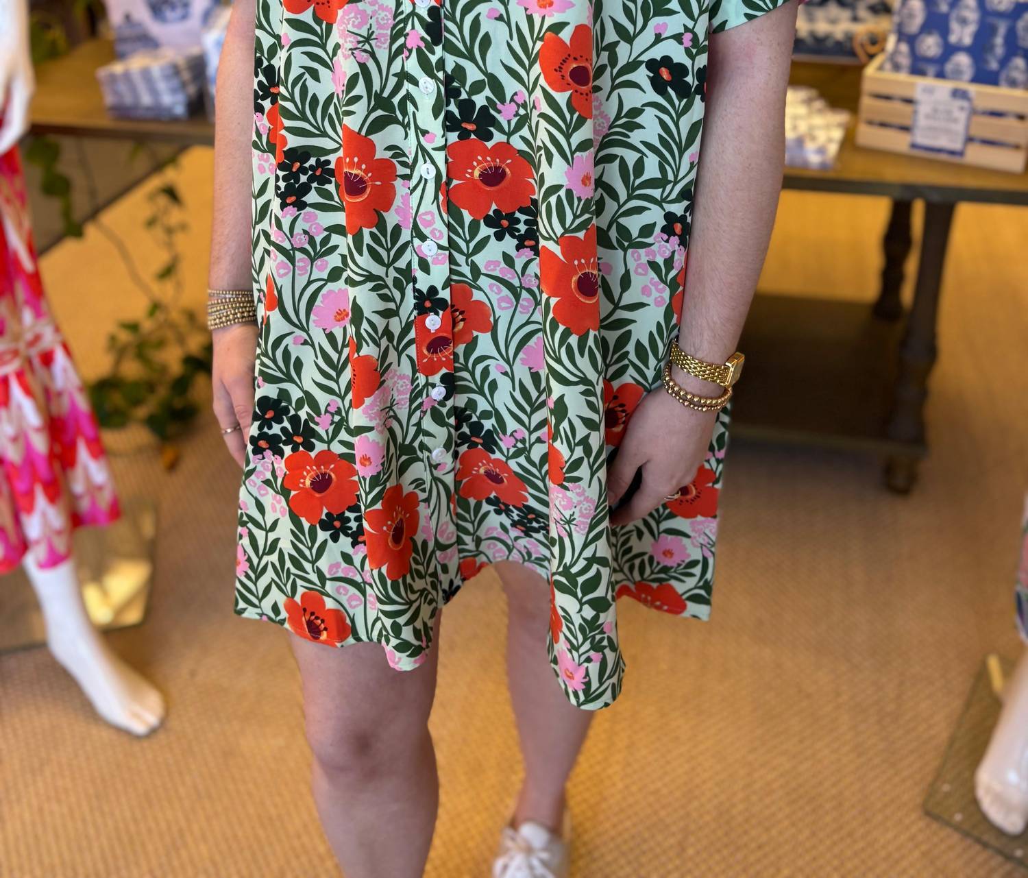 Thml - Floral Shirt Dress
